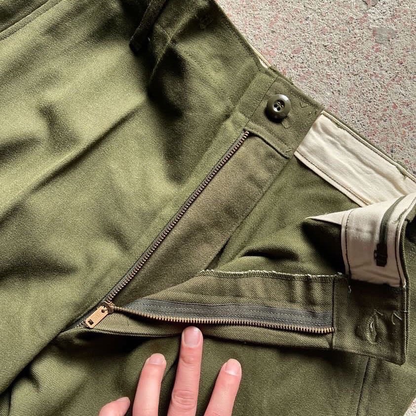 US Military M-51 WOOL PANTS | Fuzzy Clothed